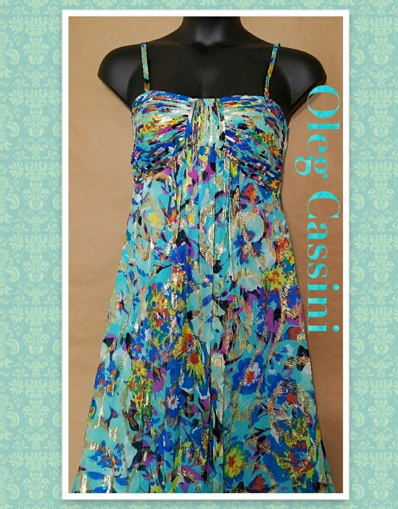 Oleg Cassini Long Formal Gown Dress Size 6